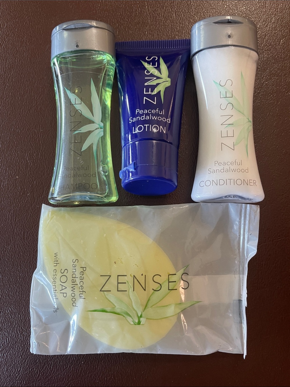 4 Zenses travel toiletries